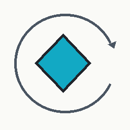 cyan kite orbit visual referent
