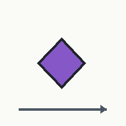 violet kite glide visual referent