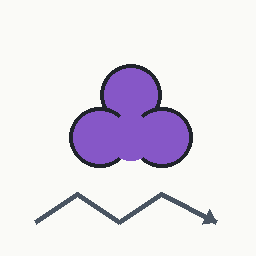 violet clover bounce visual referent