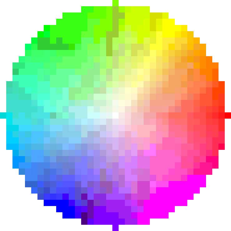 GPT-4o replicated color wheel
