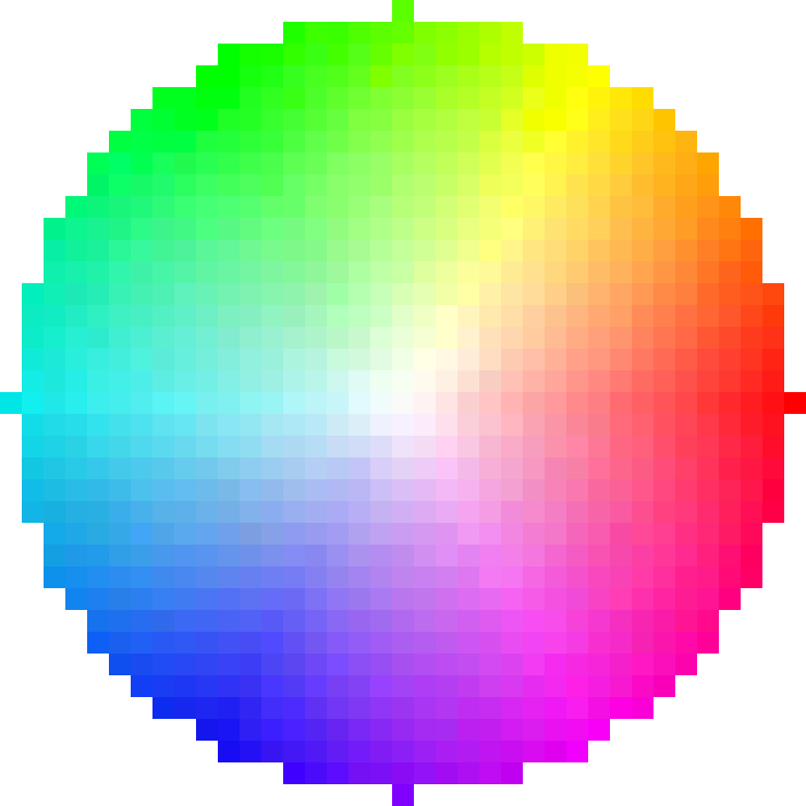 GPT-5.6 Luna replicated color wheel